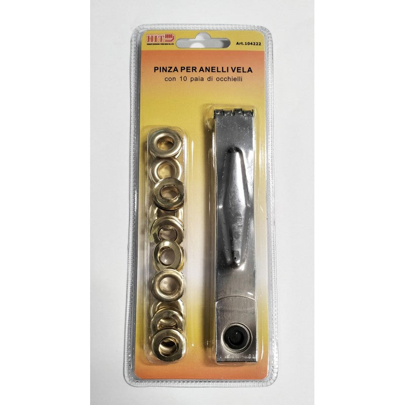 Pinza per Anelli Vela con 10 Occhielli